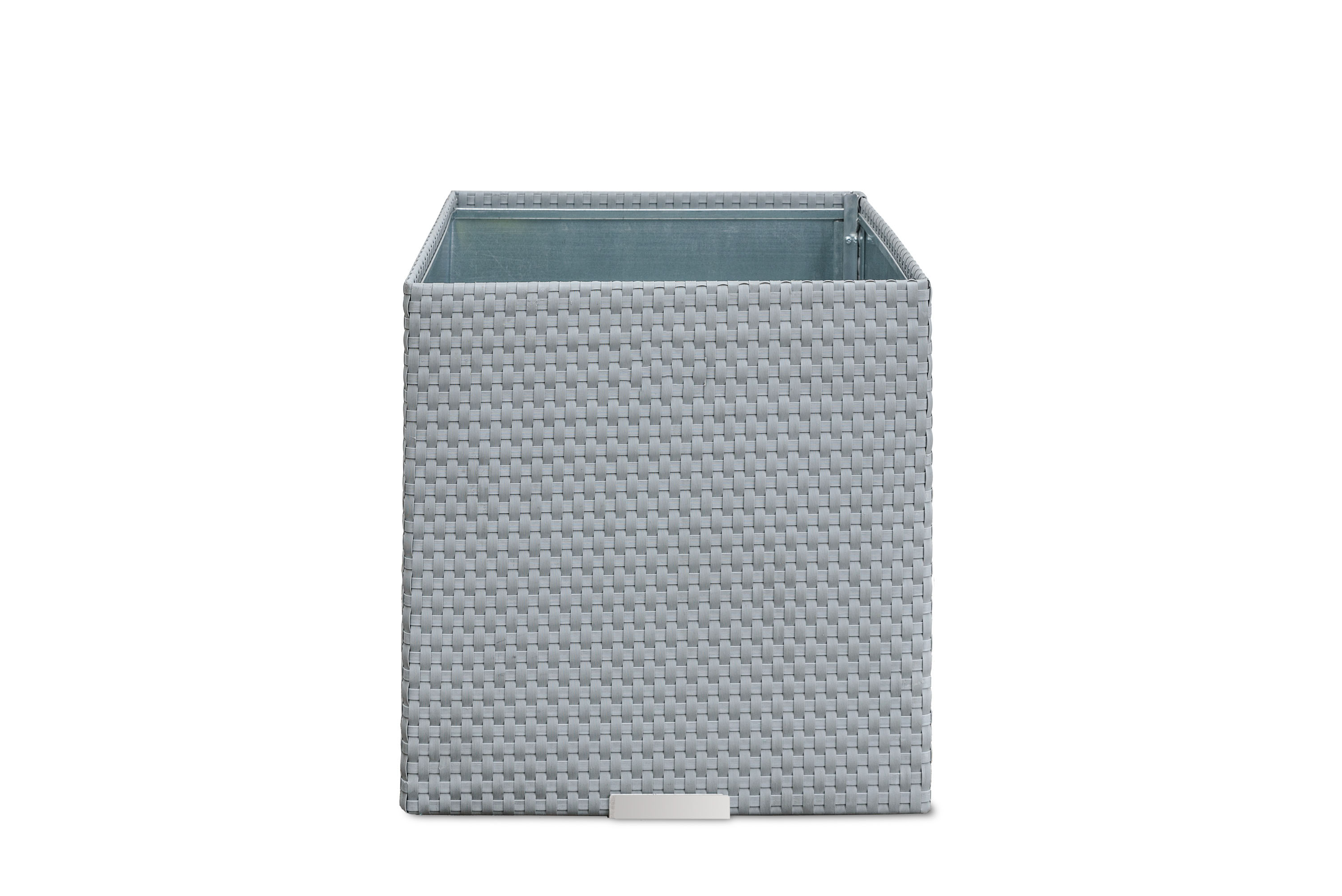 Rattan Pflanzkübel 46 x 46 x 46 cm