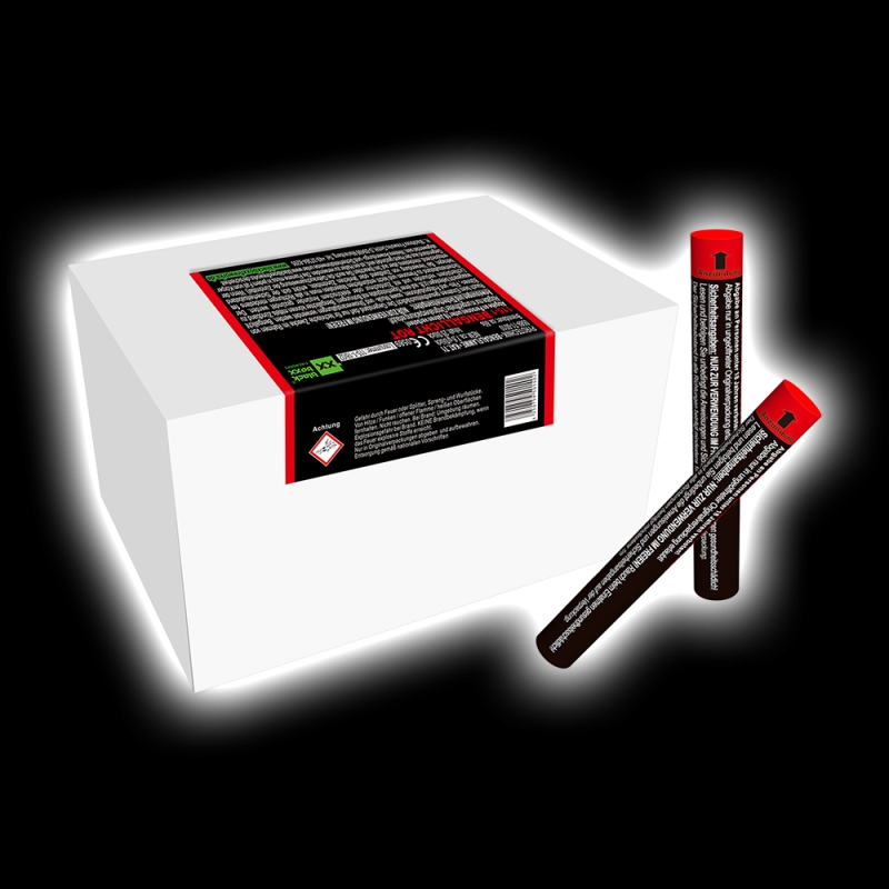 Bengallicht Rot, 25er Pack Bengallicht Rot, 25er Pack