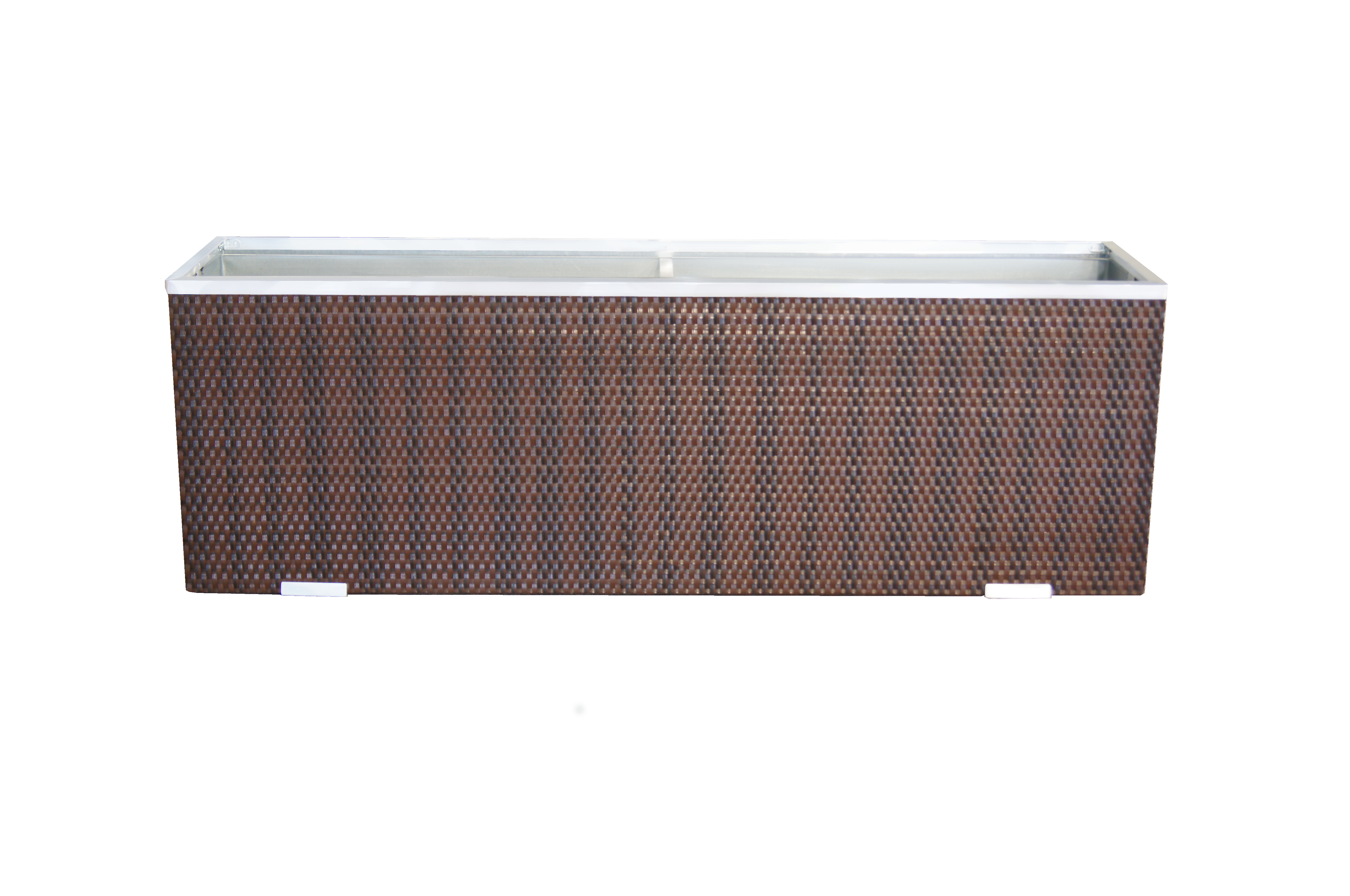 Rattan Pflanzkübel 150 x 39 x 50 cm