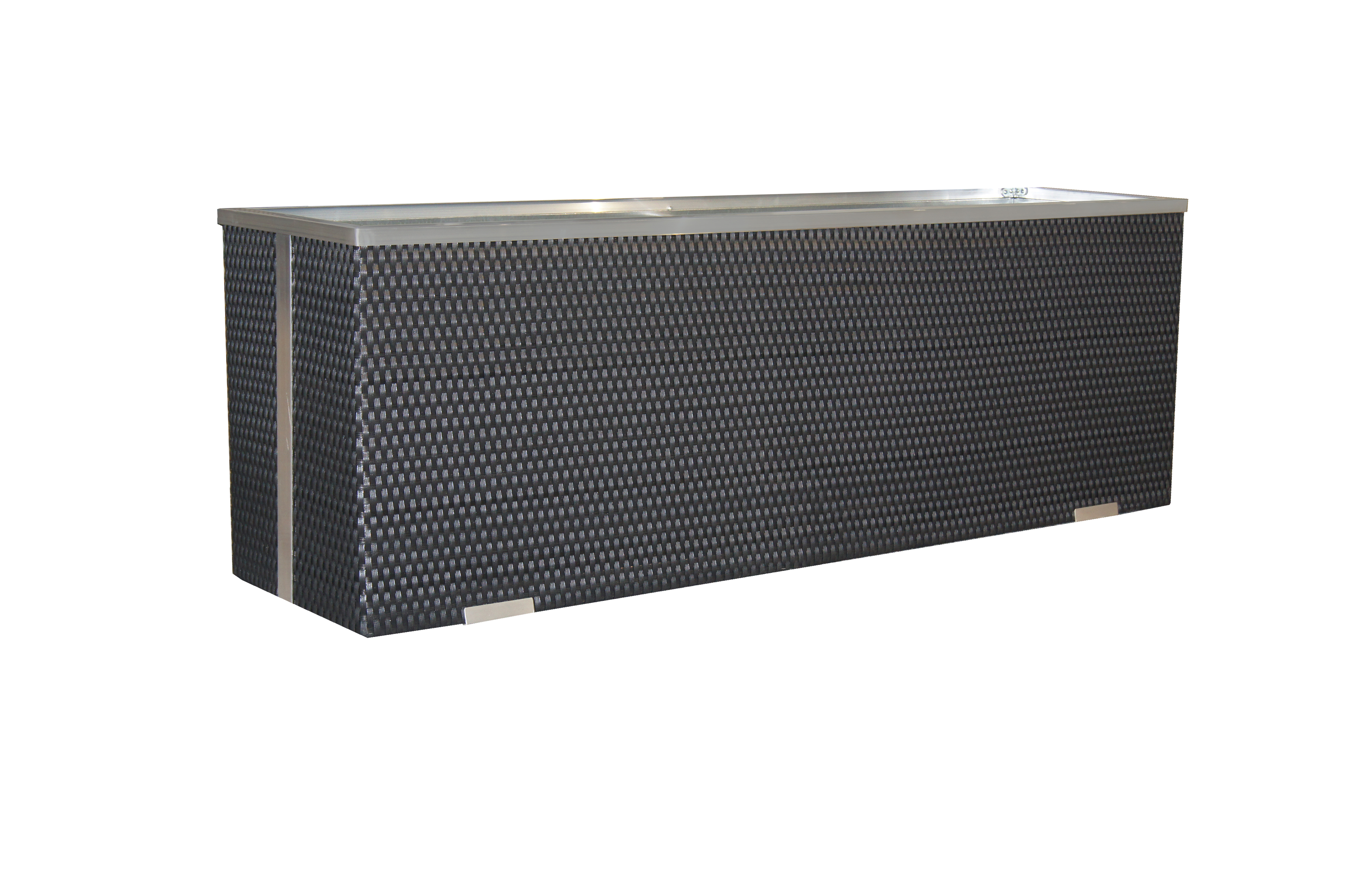 Rattan Pflanzkübel 70 x 38 x 40 cm